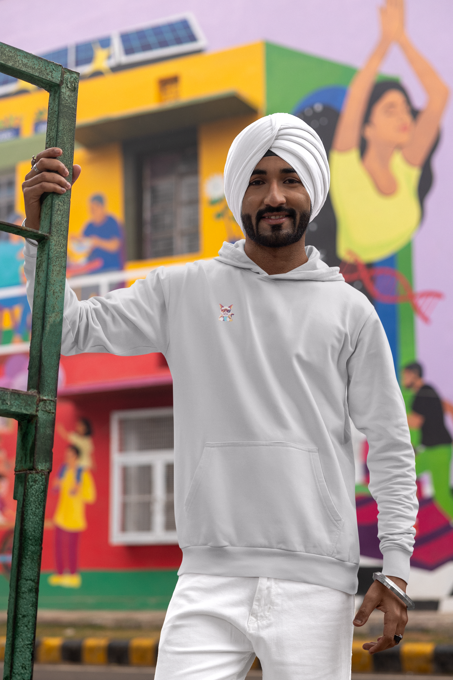 Cool Cat Hoodie – Sunset Coffee Edition
